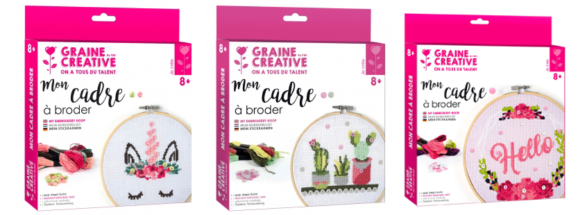 Kit débutant en broderie pour bien commencer