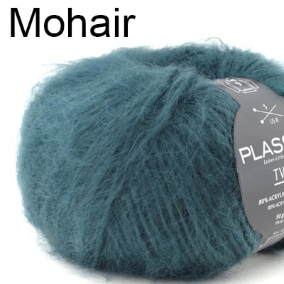 Mohair à tricoter