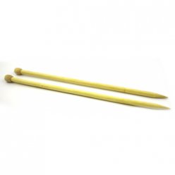 aiguilles a tricoter bambou n10  35 cm