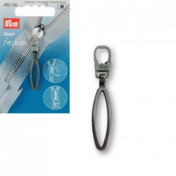 Tirette fashion-zipper loop, métal