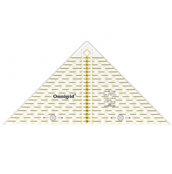 regle triangle 14  165x165x235cm pour patchwork