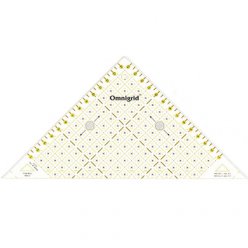 regle triangle 12  175x175x25cm pour patchwork