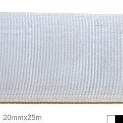 elastique tisse polyester 20mm x 25m