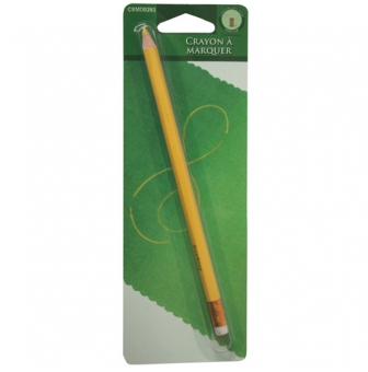crayon pour tissu jaune