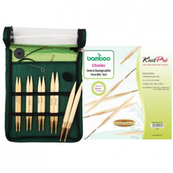 Kit Chunky aiguilles interchangeables Bamboo