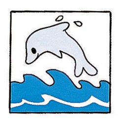 kit canevas soudan enfant dauphin