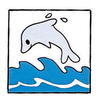 kit canevas soudan enfant dauphin