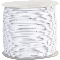 fil elastique blanc 1 mm 250 m