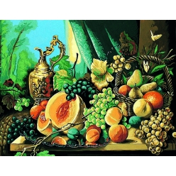 Canevas Pénélope Antique Composition de fruits 65x80cm
