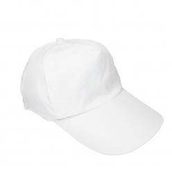 casquette coton blanc taille ajustable 10 pieces