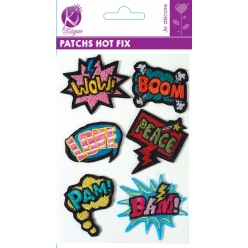 patch thermocollant interjection 6 pieces