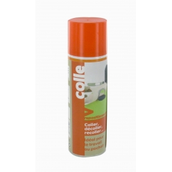 colle repositionnable ideal pour les pochoir spray 250 ml