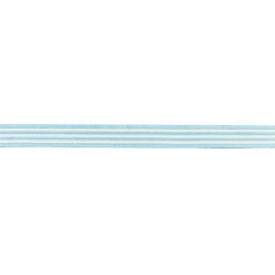 ruban en coton rayure bleue 15 cm x 2 m