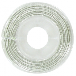fil elastique gaine argent 1 mm x 5 m