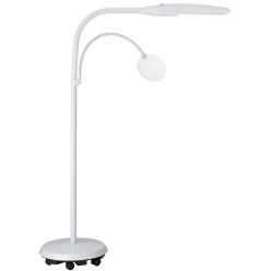 Lampe loupe Slimline à LED blanche