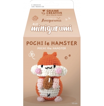 kit mini amigurumi hamster 10 cm