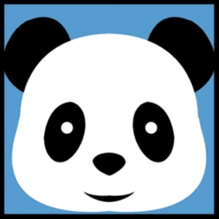 kit canevas soudan enfant panda