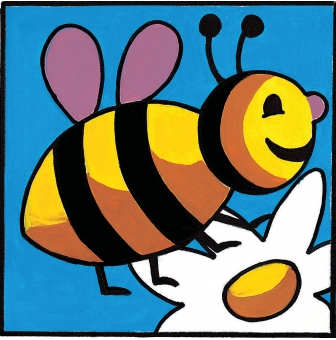 kit canevas soudan enfant abeille