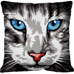 kit coussin canevas chat