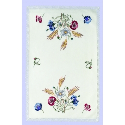 kit chemin de table imprime avila fleur des champs 47 x 95 cm