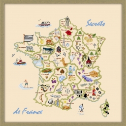 Kit Tableau Secrets De France