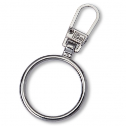 tirette fashion zipper anneau metal