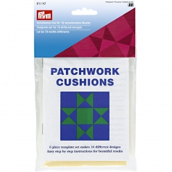 patchwork cushions lot de 6 motifs pour patchwork